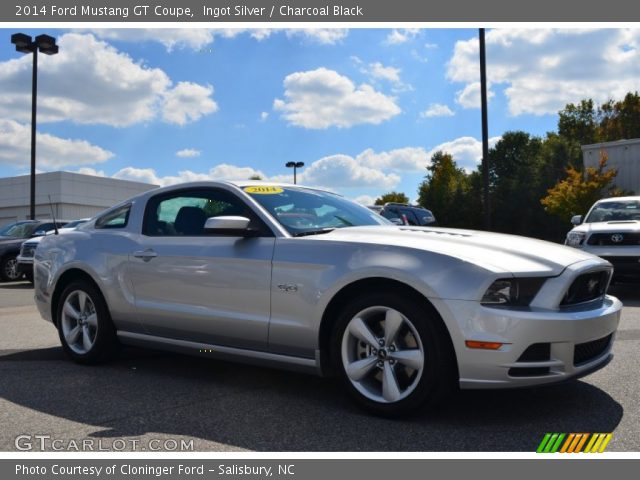 2014 Ford Mustang GT Coupe in Ingot Silver