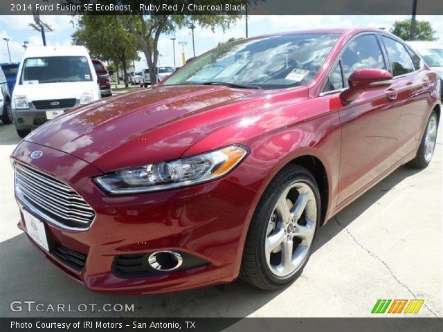 2014 Ford Fusion SE EcoBoost in Ruby Red