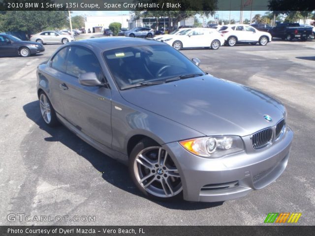 2010 BMW 1 Series 135i Coupe in Space Gray Metallic