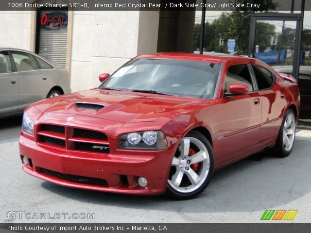 2006 Dodge Charger SRT-8 in Inferno Red Crystal Pearl