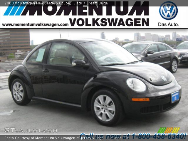 2008 Volkswagen New Beetle S Coupe in Black