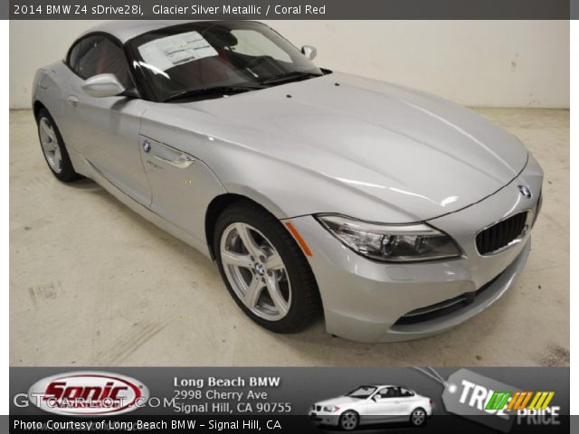 2014 BMW Z4 sDrive28i in Glacier Silver Metallic