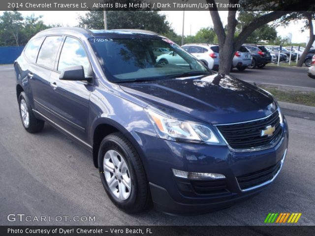 2014 Chevrolet Traverse LS in Atlantis Blue Metallic