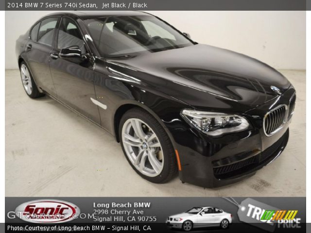 2014 BMW 7 Series 740i Sedan in Jet Black