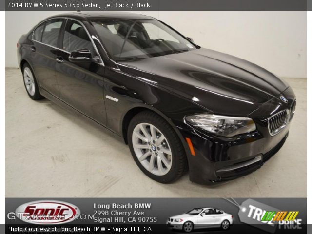 2014 BMW 5 Series 535d Sedan in Jet Black