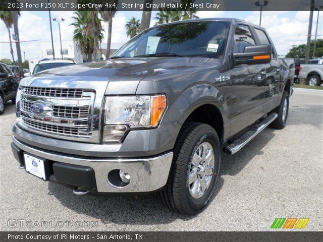 2013 Ford F150 XLT SuperCrew 4x4 in Sterling Gray Metallic