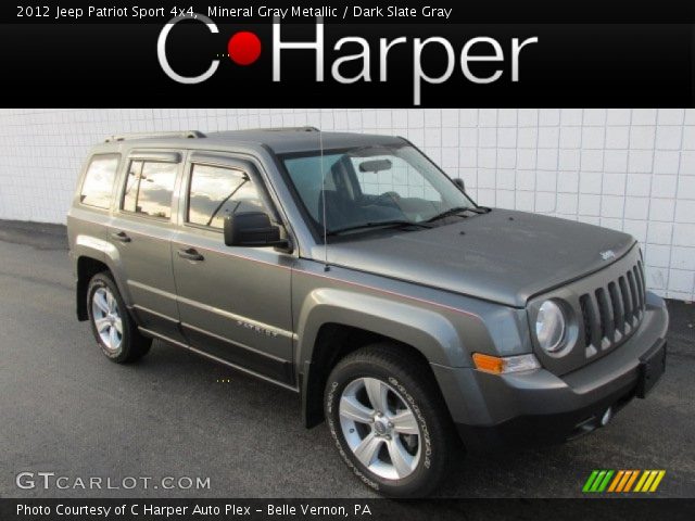 2012 Jeep Patriot Sport 4x4 in Mineral Gray Metallic