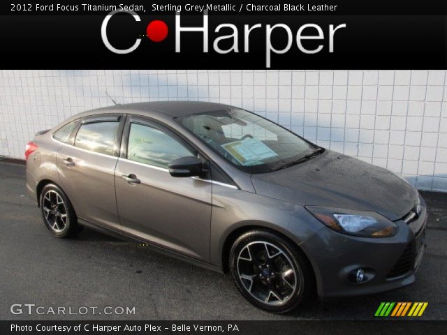2012 Ford Focus Titanium Sedan in Sterling Grey Metallic