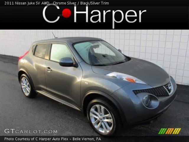 2011 Nissan Juke SV AWD in Chrome Silver