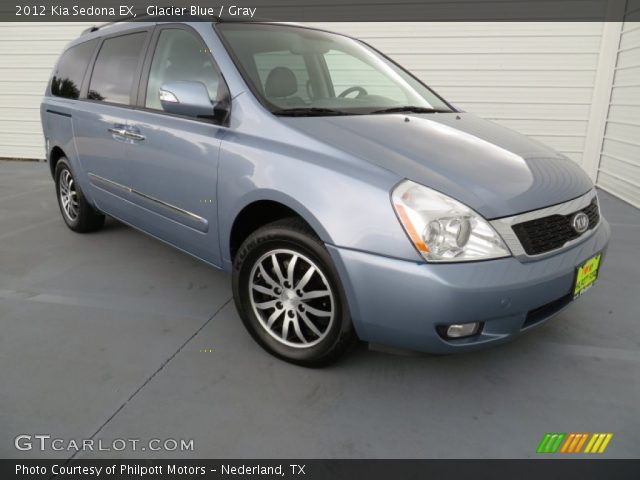 2012 Kia Sedona EX in Glacier Blue