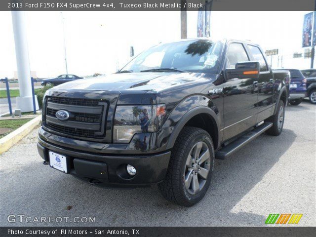 2013 Ford F150 FX4 SuperCrew 4x4 in Tuxedo Black Metallic