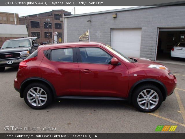 2011 Nissan Juke S AWD in Cayenne Red