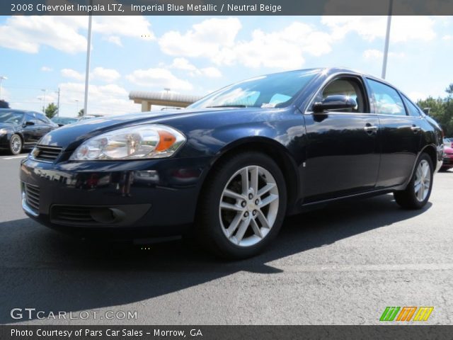 2008 Chevrolet Impala LTZ in Imperial Blue Metallic