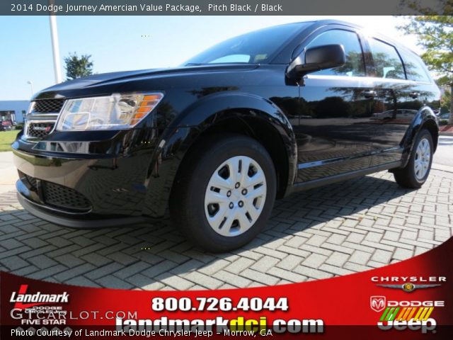 2014 Dodge Journey Amercian Value Package in Pitch Black