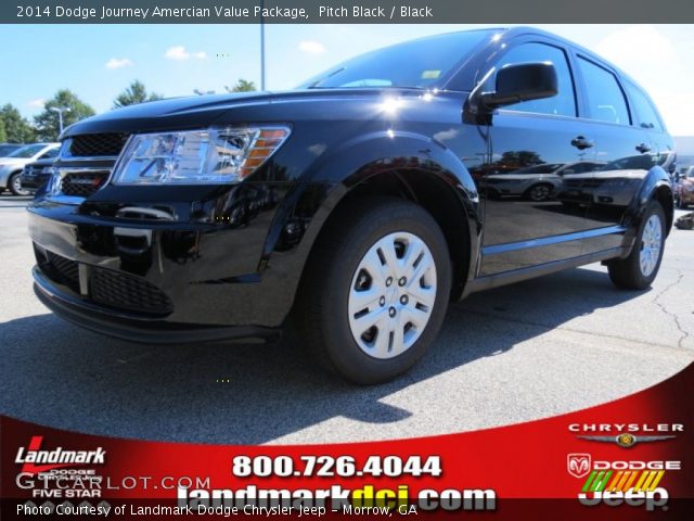 2014 Dodge Journey Amercian Value Package in Pitch Black