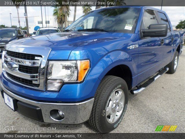 2013 Ford F150 XLT SuperCrew in Blue Flame Metallic