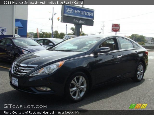 2011 Hyundai Sonata Limited in Indigo Blue Pearl