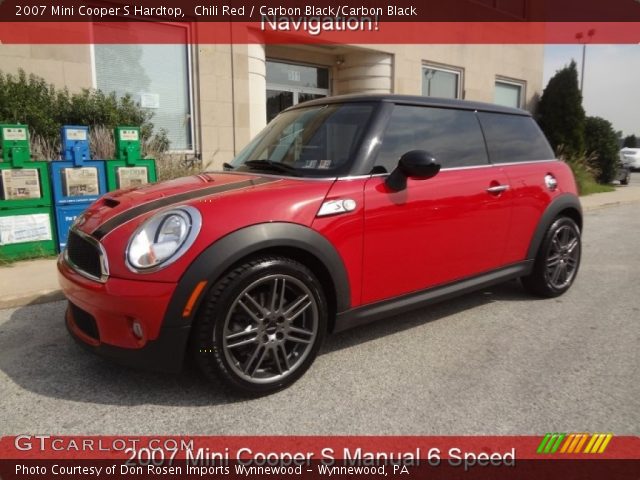 2007 Mini Cooper S Hardtop in Chili Red