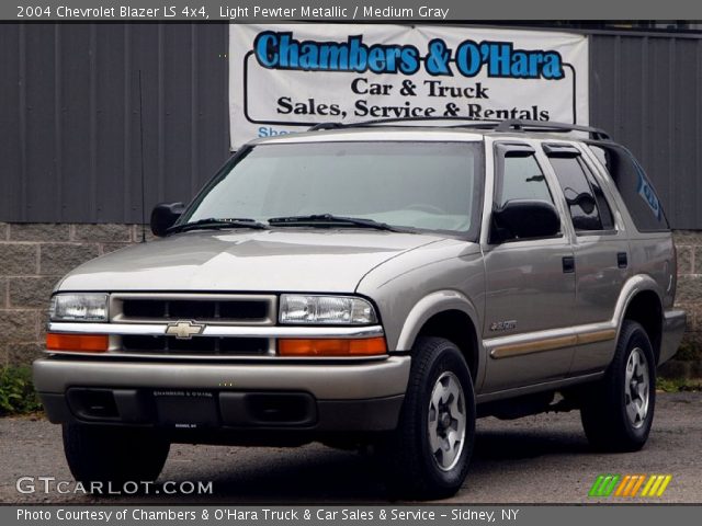 2004 Chevrolet Blazer LS 4x4 in Light Pewter Metallic