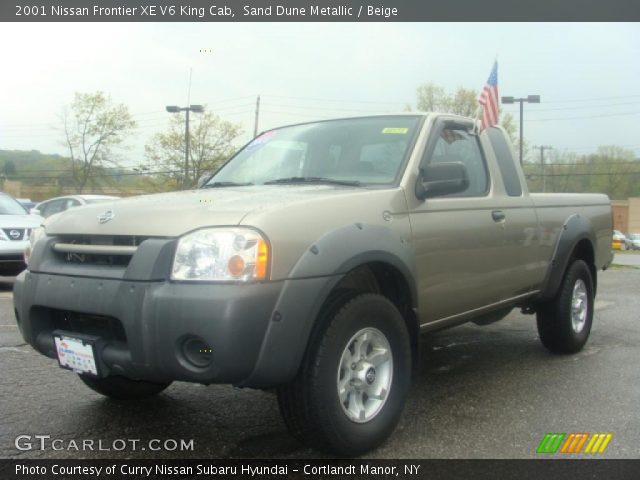 2001 Nissan Frontier XE V6 King Cab in Sand Dune Metallic