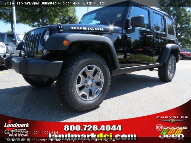 2014 Jeep Wrangler Unlimited Rubicon 4x4 in Black
