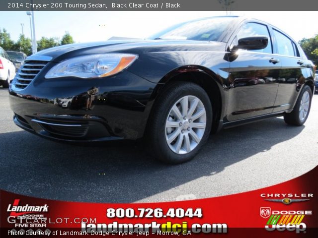 2014 Chrysler 200 Touring Sedan in Black Clear Coat