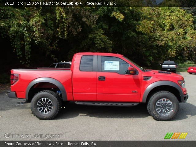 2013 Ford F150 SVT Raptor SuperCab 4x4 in Race Red