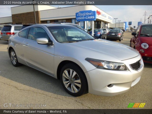 2010 Honda Accord EX-L Coupe in Alabaster Silver Metallic