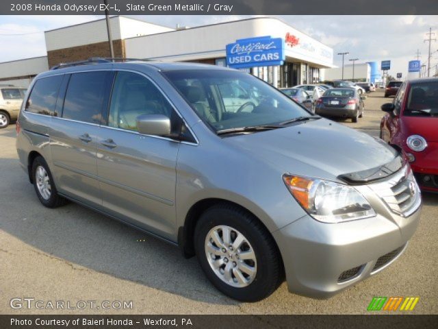 2008 Honda Odyssey EX-L in Slate Green Metallic
