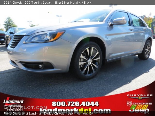 2014 Chrysler 200 Touring Sedan in Billet Silver Metallic