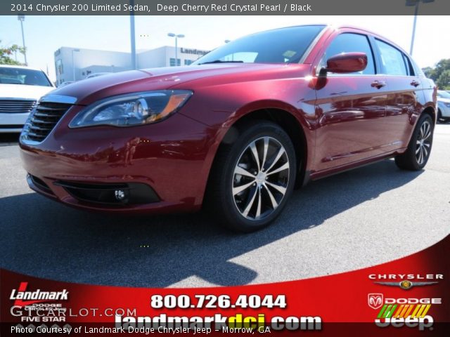 2014 Chrysler 200 Limited Sedan in Deep Cherry Red Crystal Pearl