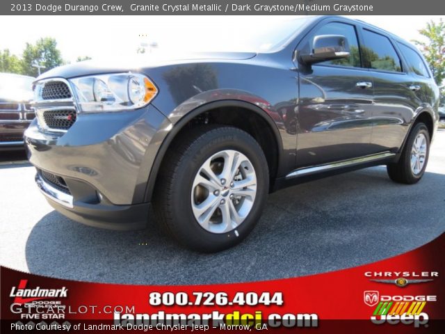 2013 Dodge Durango Crew in Granite Crystal Metallic