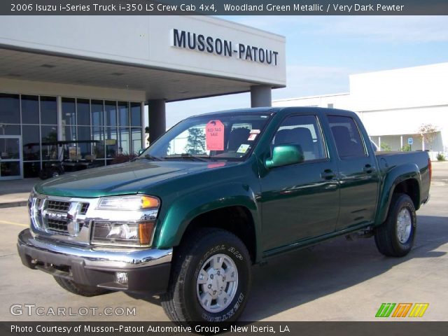 2006 Isuzu i-Series Truck i-350 LS Crew Cab 4x4 in Woodland Green Metallic