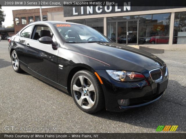 2009 BMW 3 Series 328xi Coupe in Black Sapphire Metallic