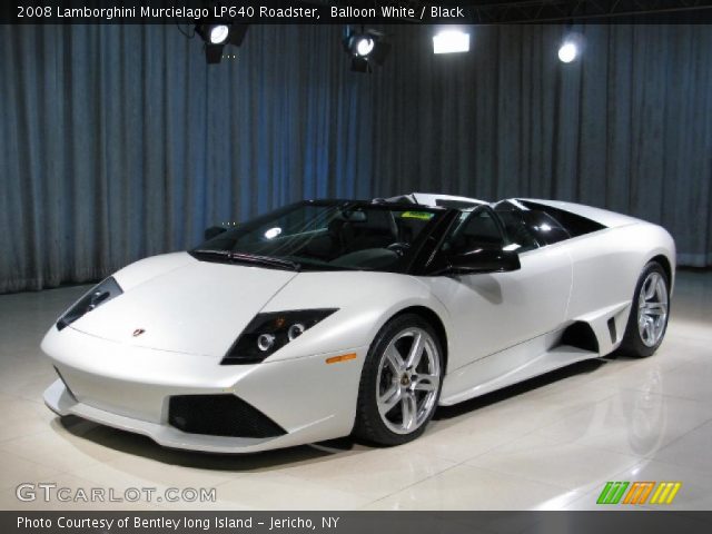 2008 Lamborghini Murcielago LP640 Roadster in Balloon White