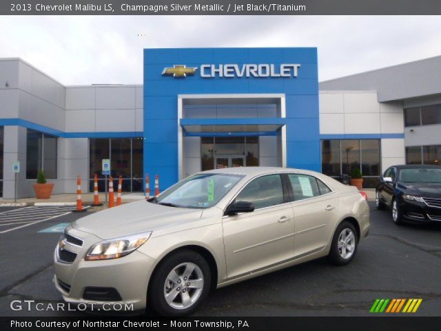 2013 Chevrolet Malibu LS in Champagne Silver Metallic