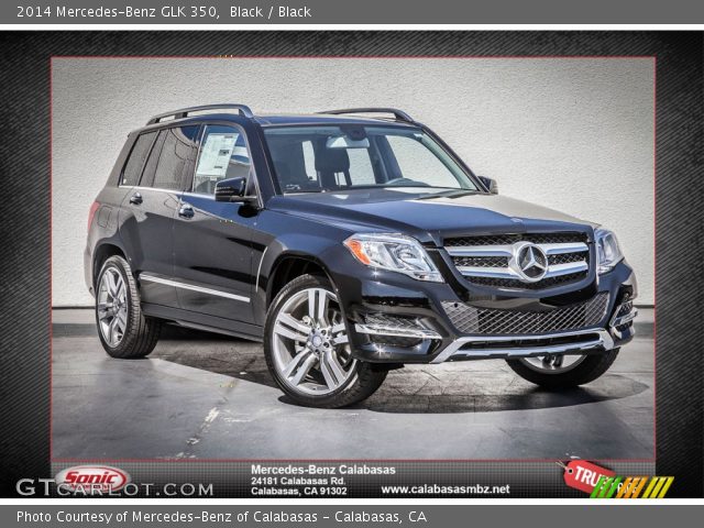 2014 Mercedes-Benz GLK 350 in Black