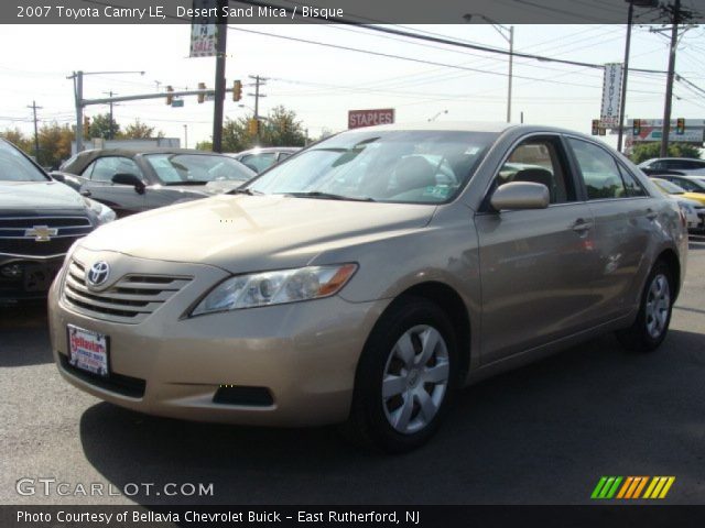 2007 Toyota Camry LE in Desert Sand Mica
