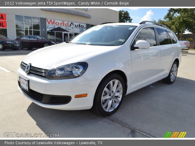 2012 Volkswagen Jetta TDI SportWagen in Candy White