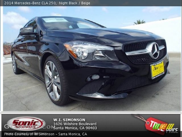 2014 Mercedes-Benz CLA 250 in Night Black