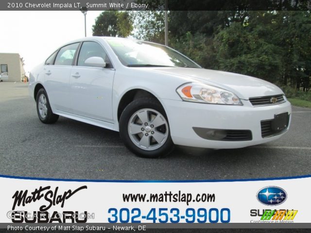 2010 Chevrolet Impala LT in Summit White