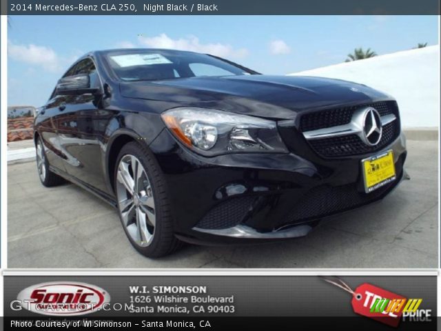 2014 Mercedes-Benz CLA 250 in Night Black