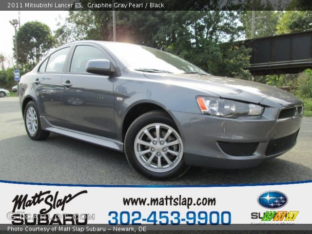 2011 Mitsubishi Lancer ES in Graphite Gray Pearl