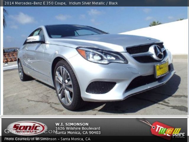 2014 Mercedes-Benz E 350 Coupe in Iridium Silver Metallic