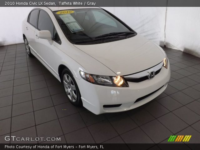 2010 Honda Civic LX Sedan in Taffeta White
