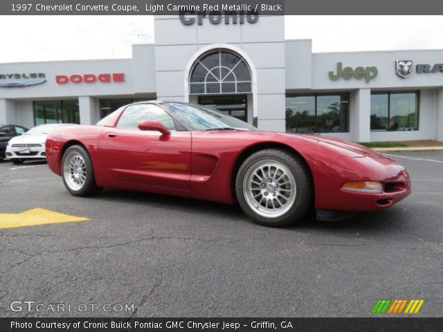 1997 Chevrolet Corvette Coupe in Light Carmine Red Metallic
