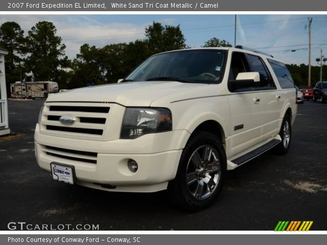 2007 Ford Expedition EL Limited in White Sand Tri Coat Metallic