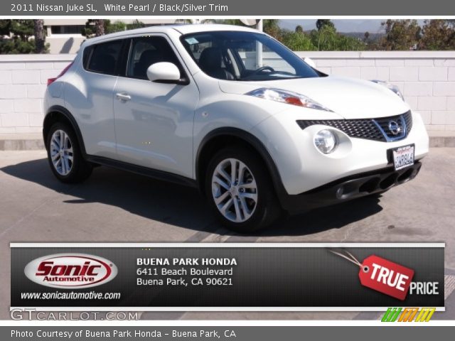 2011 Nissan Juke SL in White Pearl