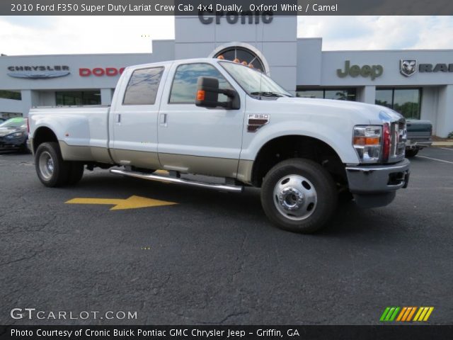 2010 Ford F350 Super Duty Lariat Crew Cab 4x4 Dually in Oxford White