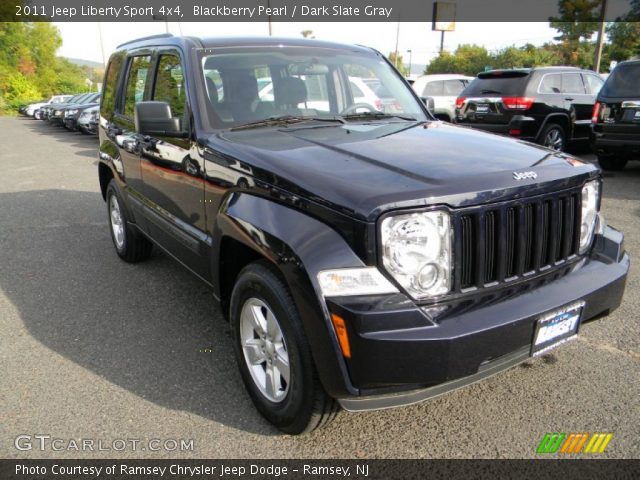 2011 Jeep Liberty Sport 4x4 in Blackberry Pearl